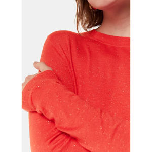 Whistles Red Annie Sparkle Crew Neck